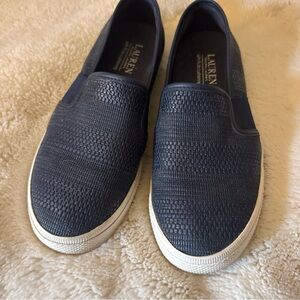 Lauren Ralph Lauren Men's Dark Blue Loafers